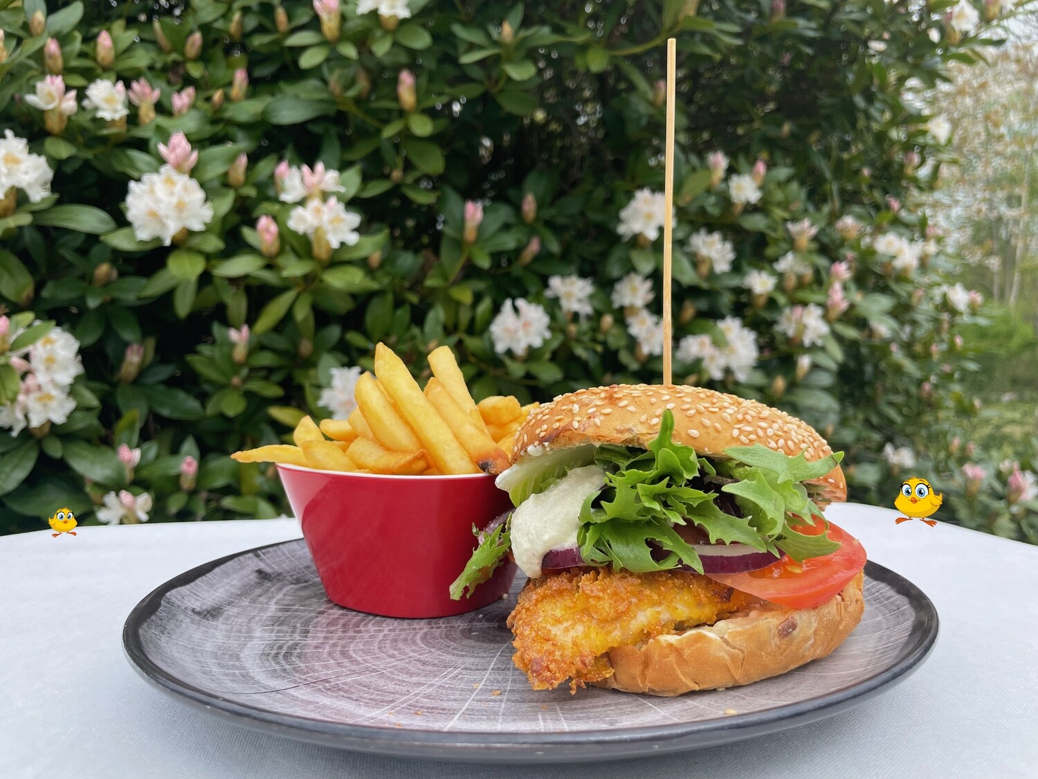 Crispy Kylling Burger