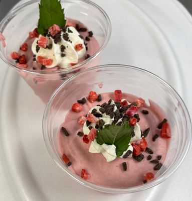 Jordbær mousse