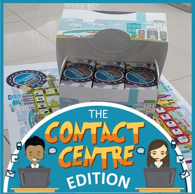 The Customer Journey Game - Contact Centre Edition for interactive conference and training sessions.  Free shipping in South Africa. Excludes international shipping cost.