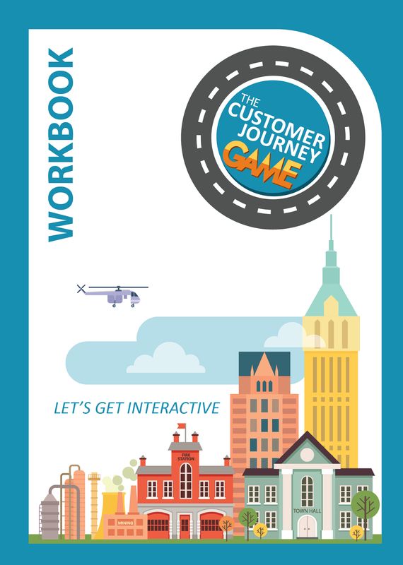 The Customer Journey Game -  Feedback workbooks,  Free Shipping in South Africa Excludes international shipping cost.
