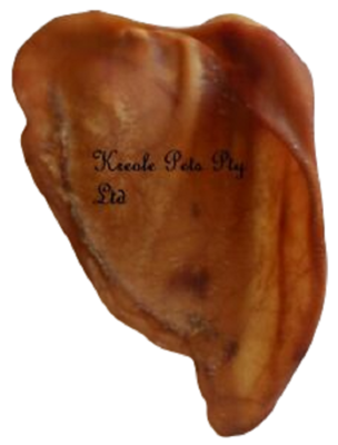 AUSTRALIAN DEHYDRATED PIG EARS EX-LARGE x 15 - (FREE SHIPPING)