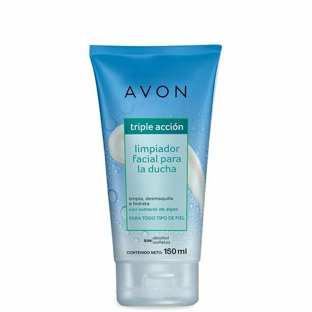 Avon limpiador facial para la ducha