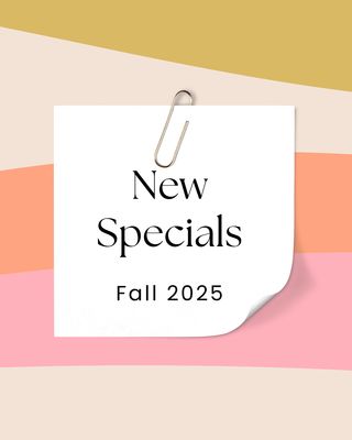 Limited Time Specials