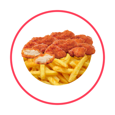 Boneless All-White Meat Chicken Wing Basket