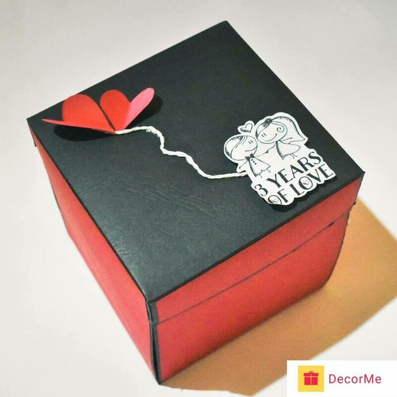 DecorMe Large Chocolate Explosion Boxes (Customizable)