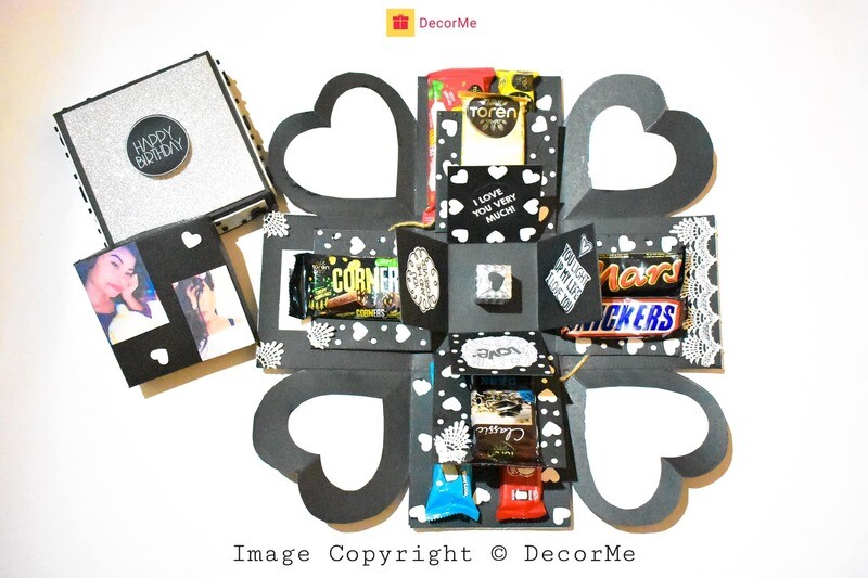DecorMe Chocolate Explosion Boxes (Customizable)
