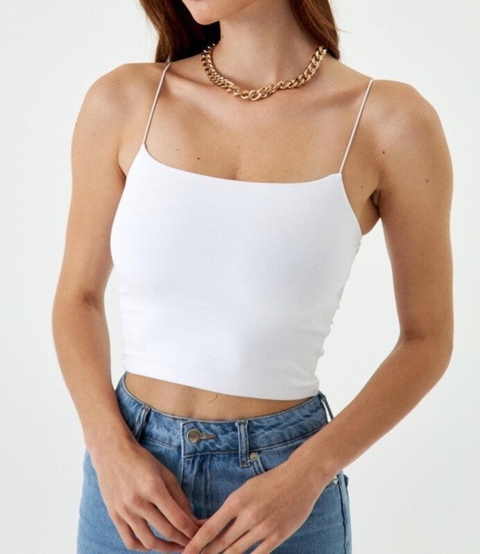 Rope Strap Crop Top
