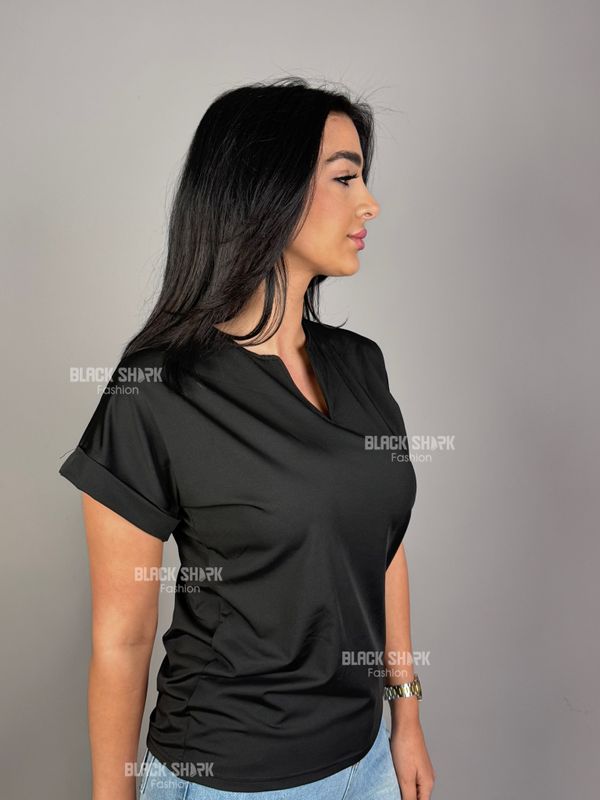 V-Neck Short Sleeve T-Shirt