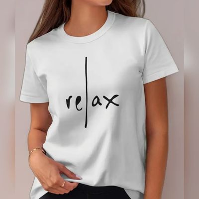Printed Short Sleeve Top