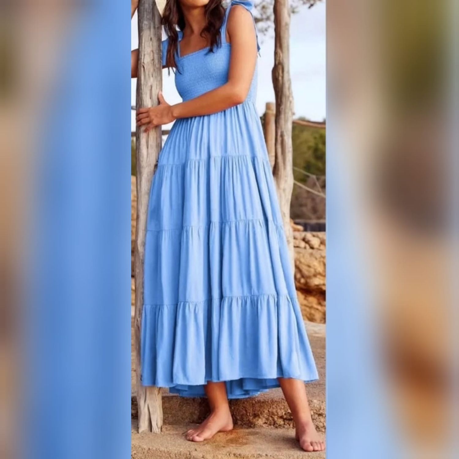 Sleeveless Long Dress