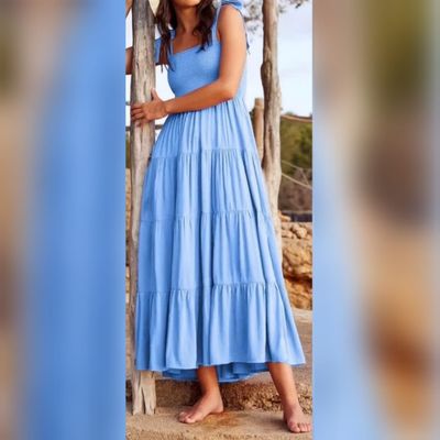 Sleeveless Long Dress