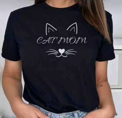 Printed Cotton Short Sleeve T-Shirt