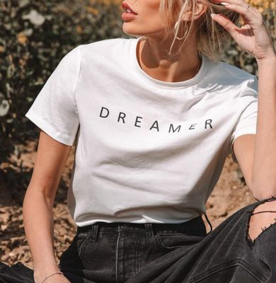 Printed Cotton Short Sleeve T-Shirt