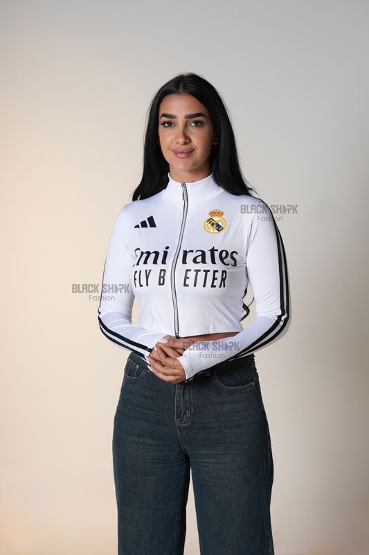 Half-Zipper Finger Out Top