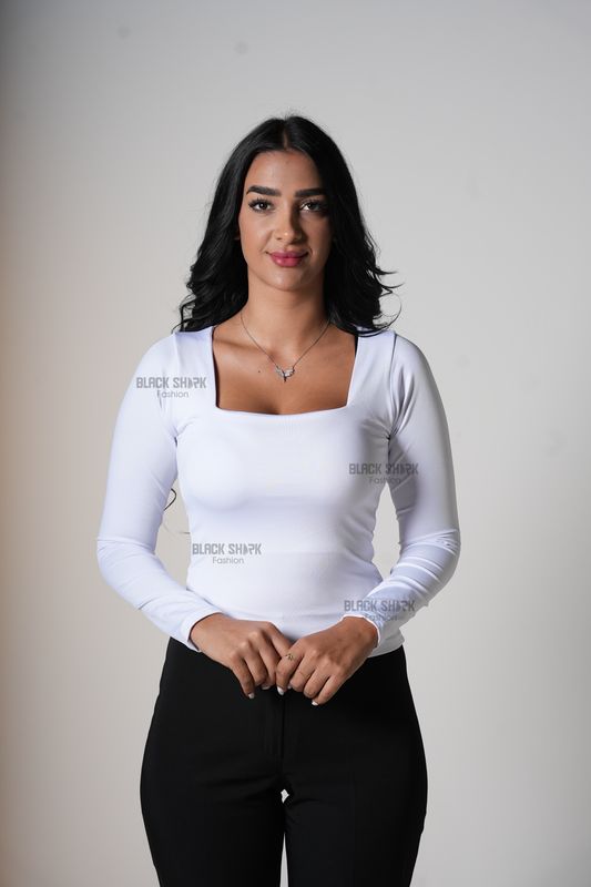 Square Neck Basic Top