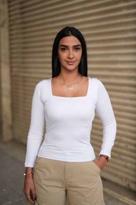 Square Neck Basic Top