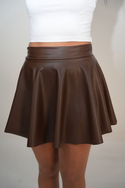 Leather Skirt
