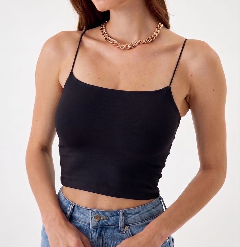 Rope Strap Crop Top