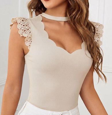 Sleeveless Triko Top