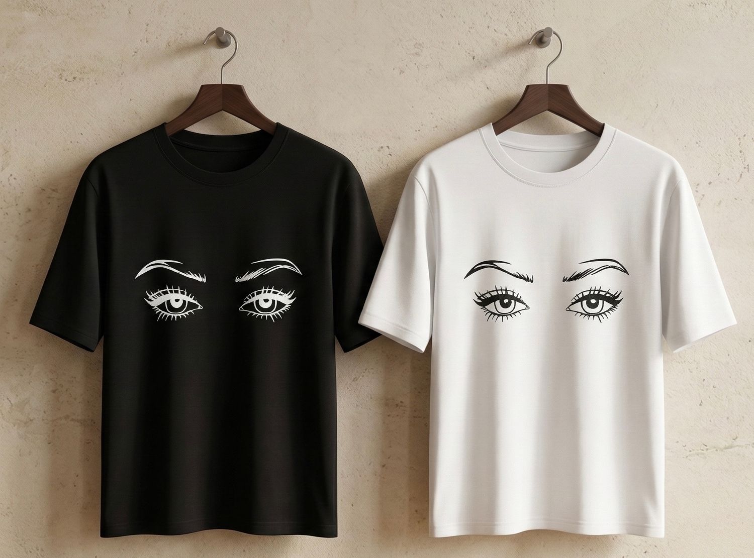 Eye Printed Cotton T-shirt