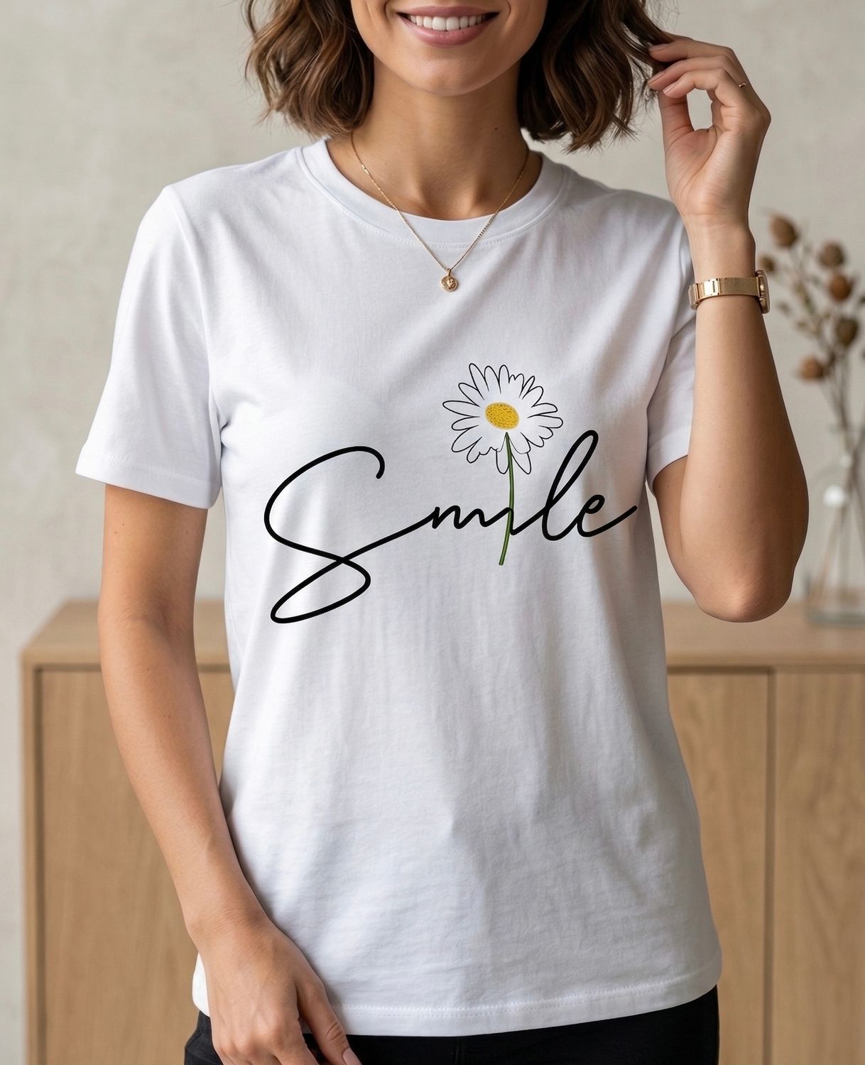 Printed Cotton T-Shirt