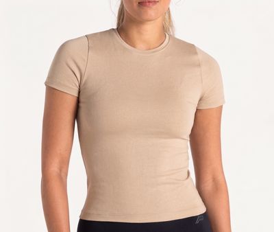 Round Neck Short Sleeve Top