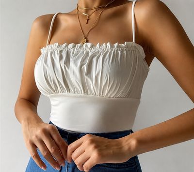 The Aria Ruched Bustier