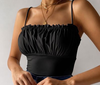 The Aria Ruched Bustier