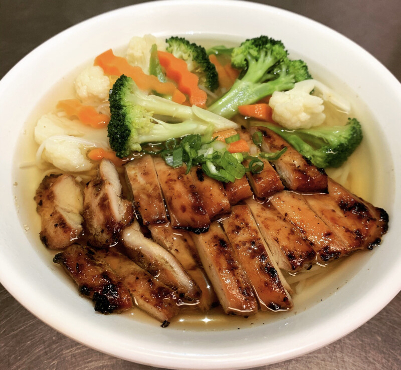 A. soupe repas au poulet et légumes