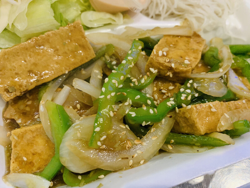 41. tofu à la citronnelle