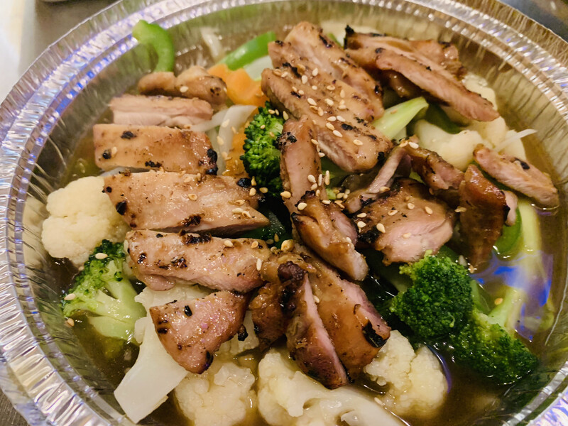 37. Pot aux poulet grillé et légumes