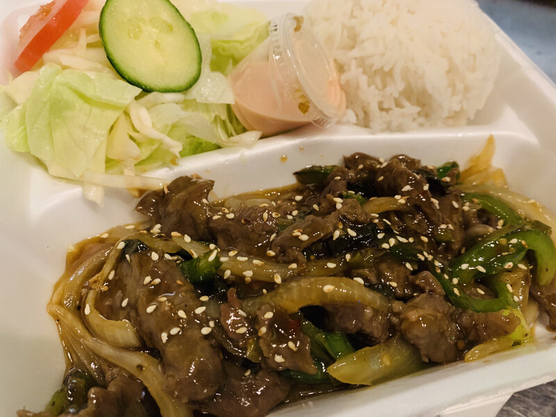 21. Boeuf sauté au basilic (épicé)