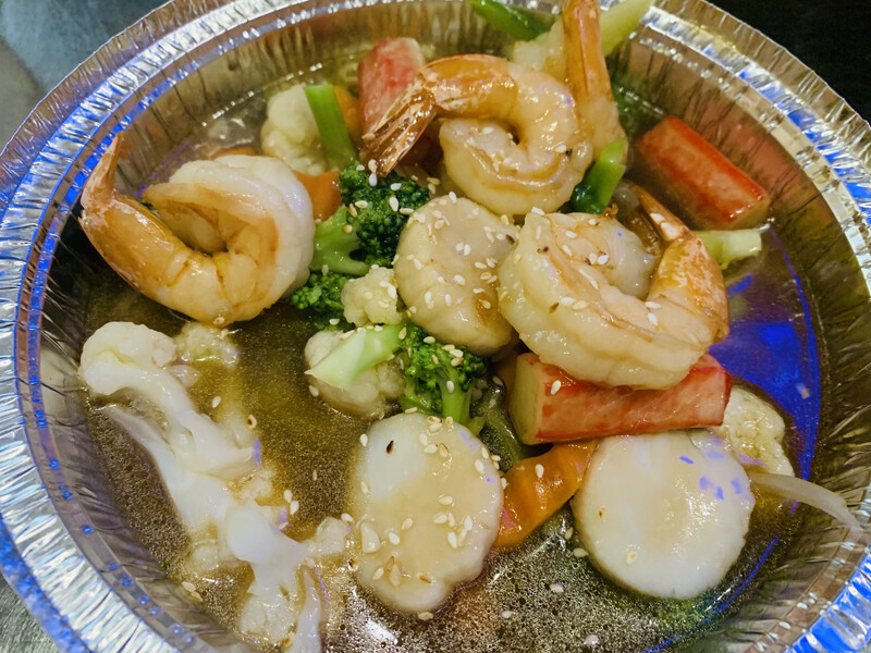 50. Légumes assortis et Fruits De Mer