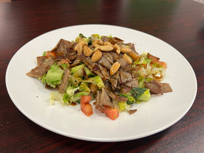 Gyros Salad With Almonds!!