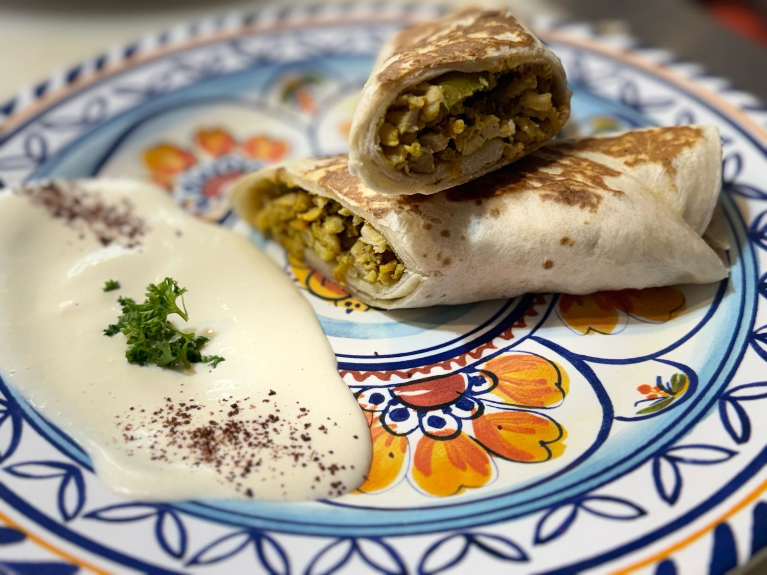 #13 Chicken Shwarma Wrap 