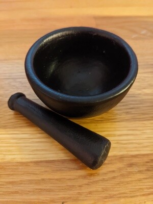 Cast Iron Mortar & Pestle (without handle)