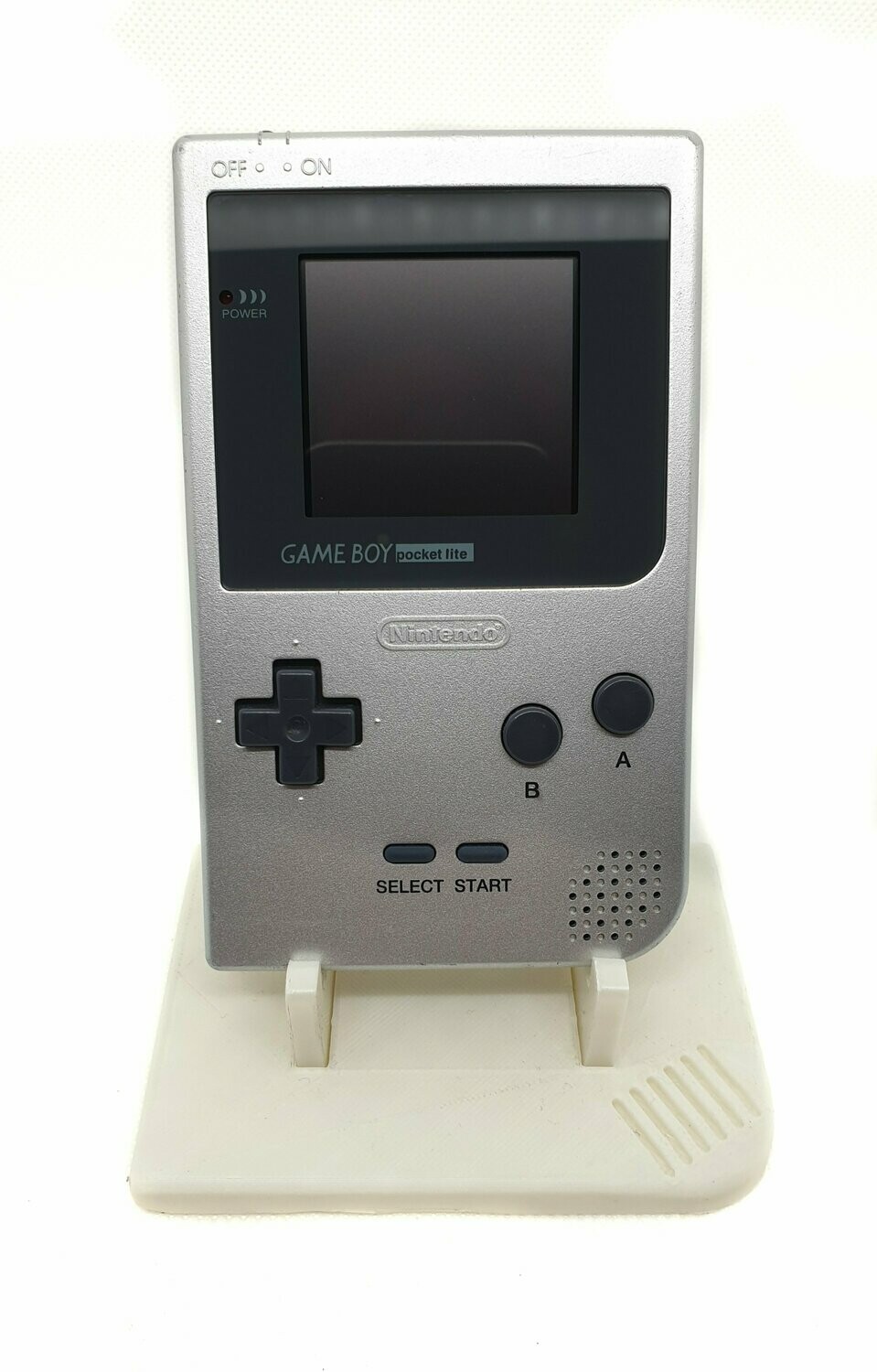 Game Boy Pocket Lite Silver A Game Boy Pocket Lite Silver A
