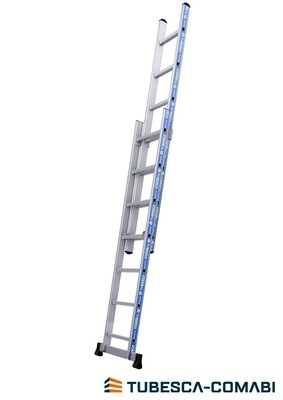 TUBESCA PLATINIUM 2 SECTION PUSH-UP LADDERS 2.07M