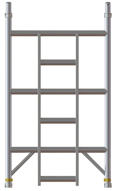 UTS 3 RUNG SINGLE WIDTH LADDER FRAME