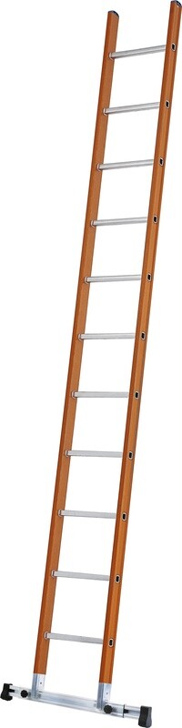 SINGLE SECTION FIBREGLASS GRP LADDER 3.5M