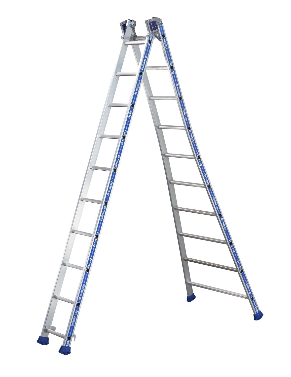 TUBESCA PLATINIUM 2 SECTION COMBINATION LADDER 2.92M