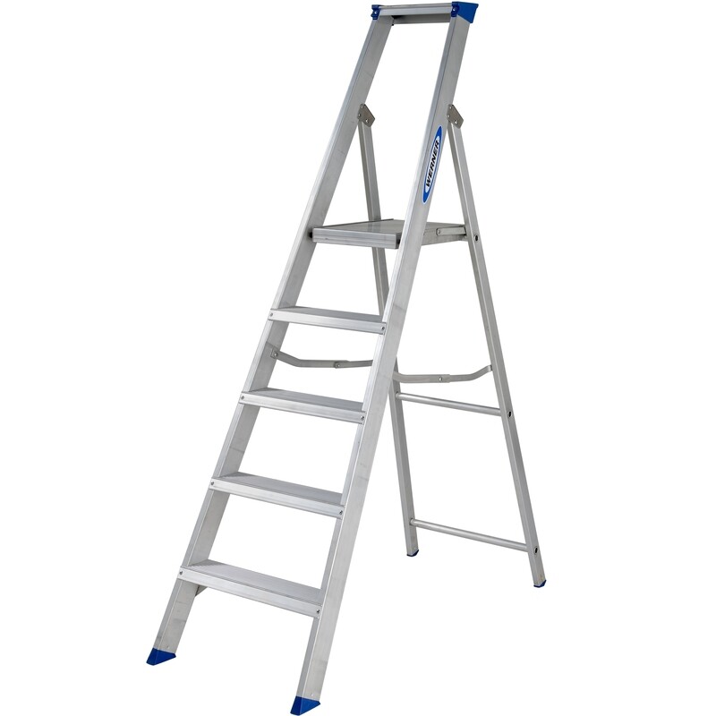 WERNER MASTERTRADE™ PLATFORM STEPLADDER 5 TREAD