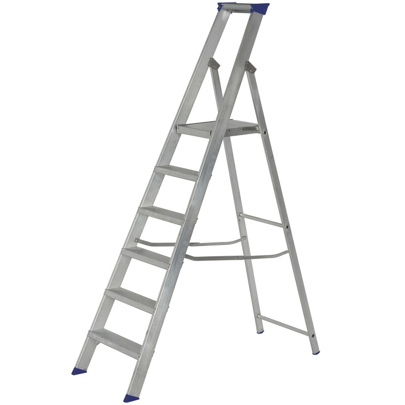 WERNER MASTERTRADE™ PLATFORM STEPLADDER 6 TREAD