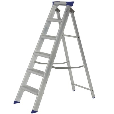 WERNER MASTERTRADE™ SWINGBACK STEPLADDER 6 TREAD