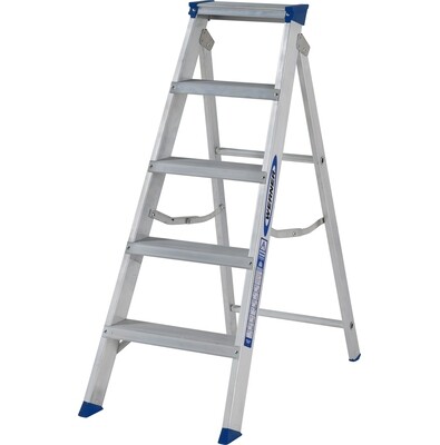 WERNER MASTERTRADE™ SWINGBACK STEPLADDER 5 TREAD