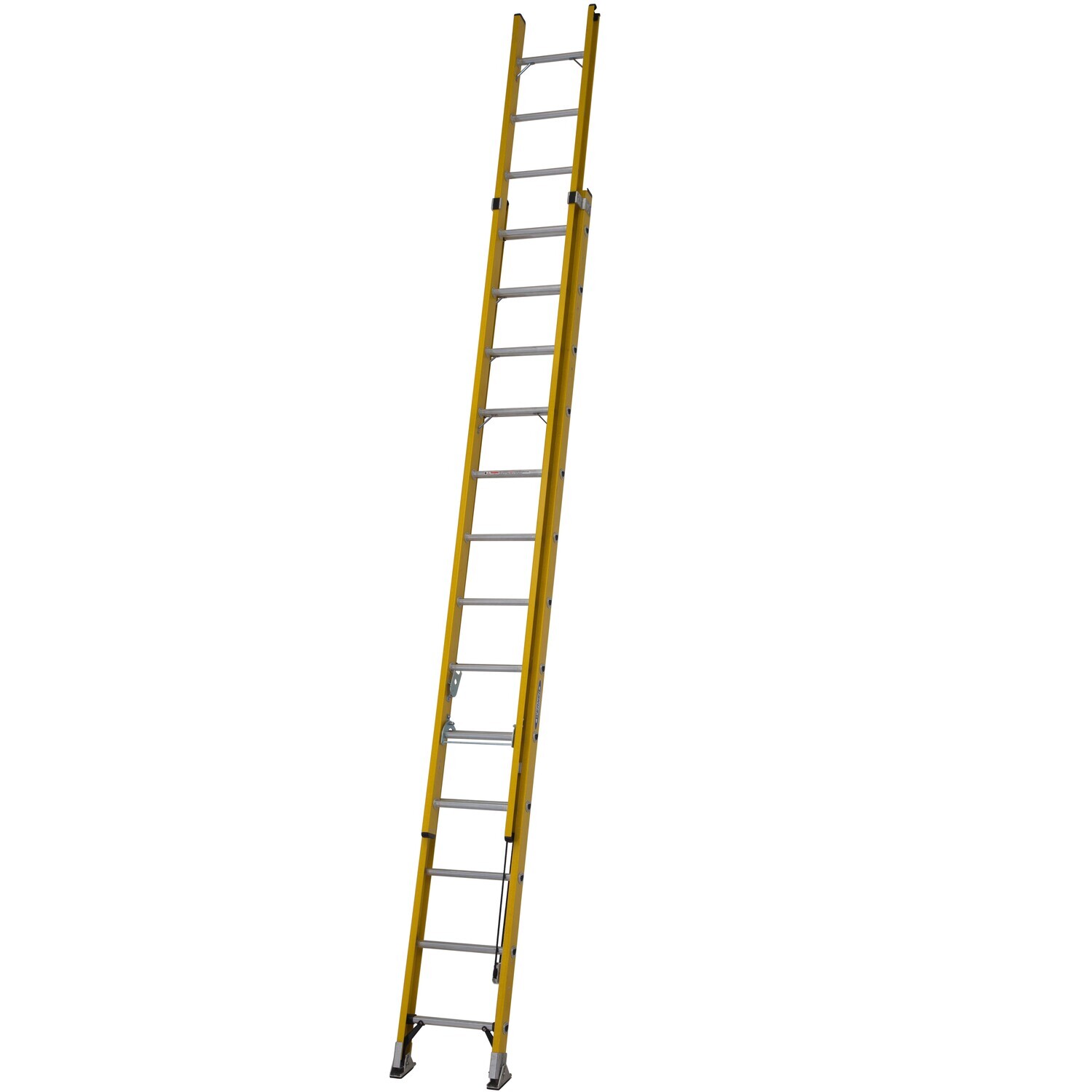 WERNER FIBREGLASS EXTENSION LADDER ALFLO 4.5M TRADE DOUBLE
