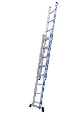 TUBESCA PLATINIUM 2 SECTION PUSH-UP LADDERS 2.35M