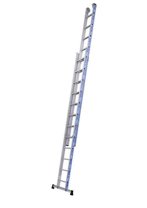 TUBESCA PLATINIUM 2 SECTION PUSH-UP LADDERS 3.54M