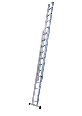 TUBESCA PLATINIUM 2 SECTION PUSH-UP LADDERS 3.54M