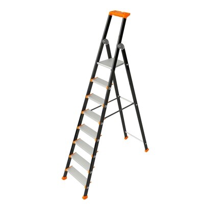 TUBESCA KOLOS PLATFORM STEPLADDER 8 TREAD